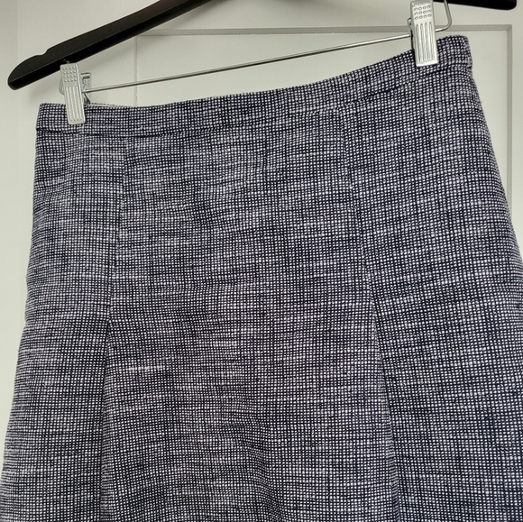 J Crew navy tweed skirt - Picture 5 of 10